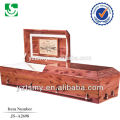 Brown cover rahmen interior new design casket